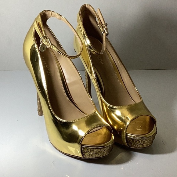 Thalia Sodi Women's Libbie Embellished Ankle-Strap Platform - Picture 7 of 11